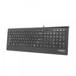 Natec Keyboard, Barracuda, US Layout, Slim | Natec | Keyboard | Barracuda | Standard | Wired | US | Black | 529 g | NKL-0876