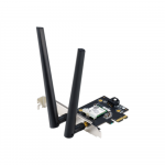 Asus | Wi-Fi Adapter, Tri-Band, Wi-Fi 6E Adapter | PCE-AXE5400 | 802.11ax | 574/2402/2042 Mbit/s | Mesh Support No | MU-MiMO No | No mobile broadband | 36 month(s) | 90IG07I0-ME0B10