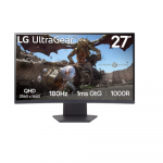 LG | 27GS60QC-B | 27 " | VA | QHD | 16:9 | 180 Hz | 1 ms | 2560 x 1440 pixels | 300 cd/m&sup2; | HDMI ports quantity 2 | 27GS60QC-B.AEUQ