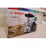 I&Scaron;PARDAVIMAS. Bosch Meat Grinder | MFW67440 ProPower | Black | 2000 W | Number of speeds 1 | Throughput (kg/min) 3.5 | PAŽEISTA PAKUOTĖ | MFW67440SO