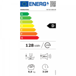 Whirlpool Dryer Machine | WP D9 WBS EE | Energy efficiency class D | Front loading | 9 kg | Heat pump | Digital | Depth 61 cm | White
