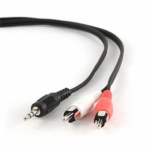 Cablexpert | 2.5m, 3.5mm/2xRCA, M/M | 3.5mm | 2 x RCA | CCA-458-2.5M