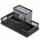 Pie&scaron;tukinė Forpus, juoda, tu&scaron;čia, 4 skyrių, perforuoto metalo | FO30546