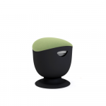 Up Up Seul ergonominė balansinė kėdė Juoda, D42 Žalias audinys | Seul/BKG