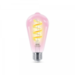 Philips Smart WiFi Filament Clear ST64 RGB | E27 | 6.3 W | Full colour | 8720169165816