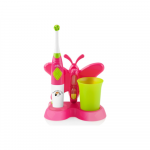 ETA | Toothbrush with water cup and holder | Sonetic  ETA129490070 | Battery operated | For kids | Number of brush heads included 2 | Number of teeth brushing modes 2 | Pink