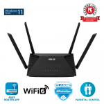 AX1800 dviejų dažnių WiFi 6 (802.11ax) mar&scaron;rutizatorius ASUS RT-AX53U | Palaiko MU-MIMO ir OFDMA technologijas | Su Trend Micro&trade; sukurta AiProtection Classic tinklo apsauga | 90IG06P0-MO3510