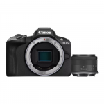 Canon | EOS R50 + RF-S 18-45mm F4.5-6.3 IS STM (SIP) | Megapixel 24.2 MP | Image stabilizer | ISO sensitivity (max) 32000 | Display diagonal 2.95 " | Wi-Fi | Video recording | Automatic, manual | CMOS | Black | 5811C013