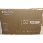 I&Scaron;PARDAVIMAS. TCL 50V6C 50" (126 cm) LED 4K TV | TCL LED 4K TV | 50V6C | 50 | Smart TV | Google TV | UHD | Black | PAŽEISTA PAKUOTĖ | 50V6CSO