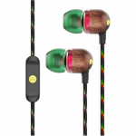 Marley | Earbuds | Smile Jamaica | Wired | In-ear | Microphone | Rasta | EM-JE041-RAH