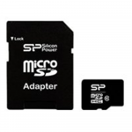 Silicon Power | 8 GB | MicroSDHC | Flash memory class 10 | SD adapter | SP008GBSTH010V10SP