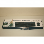 I&Scaron;PARDAVIMAS. Gembird KBS-UM-04 Multimedia desktop set, black, US-Layout | I&Scaron;PARDAVIMAS. | Gembird | Multimedia desktop set | KBS-UM-04 | USB Keyboard | Wired | Mouse included | US | Black | PAŽEISTA PAKUOTĖ | KBS-UM-04SO