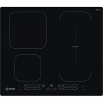 INDESIT | Hob | IB 65B60 NE | Induction | Number of burners/cooking zones 4 | Touch | Timer | Black