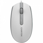 CANYON mouse M-10 Wired White Grey | CNE-CMS10WG