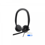Dell | Headset | WH3024 | Built-in microphone | USB-C, USB-A | Black | 520-BBDH