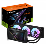 Gigabyte AORUS GeForce RTX 5090 XTREME WATERFORCE 32G | NVIDIA | 32 GB | GeForce RTX 5090 | GDDR7 | HDMI ports quantity 1 | PCI-E 5.0 | GV-N5090AORUSX W-32GD | RTX IT'S' ON, DLSS 4, Ray Tracing, Reflex 2, AI PC, NVIDIA Studio