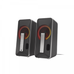 Genesis | Computer Speaker | Helium 100BT RGB | Bluetooth | Silver/Black | Gaming Speakers | Wireless cANTnectiANT | NCS-1635
