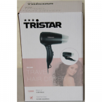 I&Scaron;PARDAVIMAS. Tristar HD-2460 | Tristar Travel Hair Dryer | HD-2460 | 1200 W | Number of temperature settings 2 | Black | PAŽEISTA PAKUOTĖ | Warranty 24 month(s) | HD-2460SO