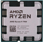 AMD Ryz9 7900 5.4GHz AM5 12/24T 65W TRAY | 100-000000590