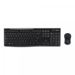 Logitech MK270 | Keyboard and Mouse Set | Wireless | US | Black | 920-004509