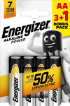 Energizer battery Alkaline Power AA CHP4 3+1 | 7638900302103