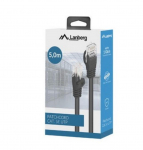LANBERG PCU5-15CC-0500-BK Patchcord