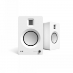 KANTO AUDIO PREMIUM POWERED SPEAKER WITH HEADPHONE OUT, USB DAC, DEDICATED PHONO PRE-AMP, BLUETOOTH, MATTE WHITE (INCL. TYPE F & G POWER CORDS) | TUKMW-FG