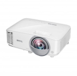 BenQ MW809STH - DLP projector - portable - 3D - 3600 ANSI lumens - WXGA (1280 x 800) - 16:10 - 720p - short-throw fixed lens | 9H.JMF77.13E