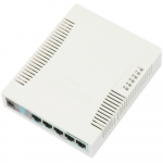 MikroTik | Switch | RB260GS | Web managed | Desktop | SFP ports quantity SFP ports quantity 1 | Power over Ethernet (PoE) ports quantity 1 | 12 month(s) | CSS106-5G-1S