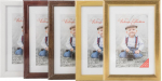 Photo frame Aura 10x15, white | 20697