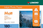 Fotopopierius Lomond Photo Inkjet Paper Matinis 180 g/m2 10x15, 600 lapų | 0102083