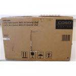 I&Scaron;PARDAVIMAS. Caso | Microwave oven | MCG 25 | Free standing | 25 L | 900 W | Convection | Grill | Black, Stainless steel | PAŽEISTA PAKUOTĖ, SUBRĖŽTAS ON FRONT | 03351SO