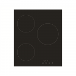 Simfer | Hob | H4.030.DECSP | Vitroceramic | Number of burners/cooking zones 3 | Touch | Black