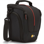 Case Logic DCB-306 SLR Camera Bag Black * Designed to fit an SLR camera with standard zoom lens attached * Internal zippered pocket stores memory cards, filter or lens cloth * Side zippered pockets store an extra battery, cables, lens cap, or small a ...