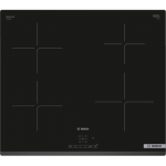 Bosch | Hob | PUE63KBB6E | Induction | Number of burners/cooking zones 4 | Touch | Timer | Black