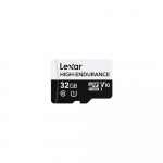 Lexar | Flash Memory Card | High-Endurance | 32 GB | microSDHC | Flash memory class UHS-I | LMSHGED032G-BCNNG