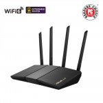 Wireless AX3000 Dual Band WiFi 6 | RT-AX57 | 802.11ax | 2402+574 Mbit/s | 10/100/1000 Mbit/s | Ethernet LAN (RJ-45) ports 4 | Mesh Support Yes | MU-MiMO Yes | No mobile broadband | Antenna type External | 90IG06Z0-MO3C00 | Asus Back to school: susigr ...