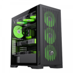 Gamemax Case | LEADER 2 BK | Black | E-ATX | Power supply included No