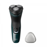 Philips 3000X Series X3002/00 Barzdaskutė, Juoda/Žalia
