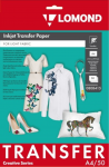 Termoperne&scaron;imo popierius Lomond Thermotransfer Inkjet Paper A4, 50 lapų, &scaron;viesiems audiniams | 0808415