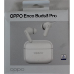 I&Scaron;PARDAVIMAS. OPPO Buds3 Pro (Glaze White), ETEK1, Glaze White | I&Scaron;PARDAVIMAS. | OPPO True wireless earphones | Buds3 Pro | Bluetooth | In-ear | Microphone | Glaze White | PAŽEISTA PAKUOTĖ | Warranty 24 month(s) | 110070830024SO