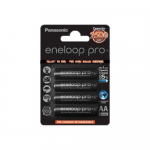 Panasonic | Rechargeable Batteries | ENELOOP Pro BK-3HCDE/4BE | AA | 2500 mAh | 4 pc(s)