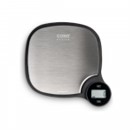 Caso | Kitchen EcoMaster Scales | Maximum weight (capacity) 5 kg | Graduation 1 g | Stainless Steel | 03267