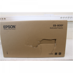 I&Scaron;PARDAVIMAS. Epson EB-800F 3LCD Projector /16:9/5000Lm/2500000:1, White PAŽEISTA PAKUOTĖ | Epson | EB-800F | Full HD (1920x1080) | 5000 ANSI lumens | White | PAŽEISTA PAKUOTĖ | Lamp warranty 12 month(s) | V11H923540SO