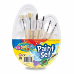 Paletės ir teptukų rinkinys Colorino Kids | 68710PTR