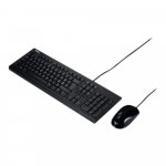 Asus U2000 | Keyboard and Mouse Set | Wired | US | Black | 90-XB1000KM001K0-