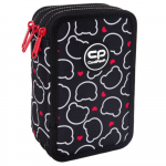 Forminis trijų skyrių penalas su priedais CoolPack Jumper 3 BEAR | F067709