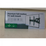 I&Scaron;PARDAVIMAS. Gembird WM-58ST-01 Premium full-motion TV wall mount, 32&rdquo;-58&rdquo; | Gembird Wall mount | WM-58ST-01 | Tilt, swivel, rotate | 32-58 " | Maximum weight (capacity) 36.4 kg | PAŽEISTA PAKUOTĖ | Black | WM-58ST-01SO