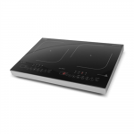Caso | Hob | ProGourmet 3500 | Table top | Number of burners/cooking zones 2 | Sensor touch display | Timer | Black | Display | 02233