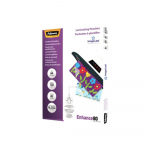 Fellowes | Laminating Pouch PREMIUM | A4 | Clear | Enhance 80 Micron thickness, 216x303 mm - A4, 100 pcs; Unique directional arrow quality mark disappears when laminated. | 5306114